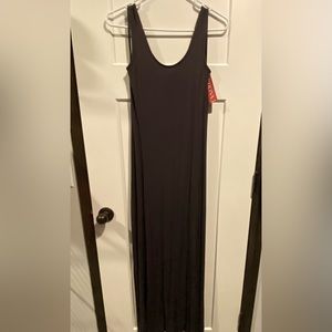 Merona brand womens maxi dress, NWT. Grey in color, size XS.